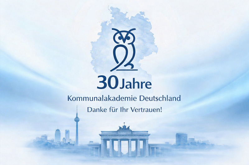 30 Jahre Kommunalakademie Deutschland